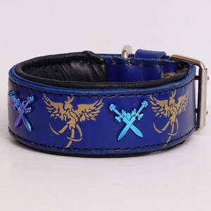 Chinese Dragons Dog Collar, Dog Collar with Dragons