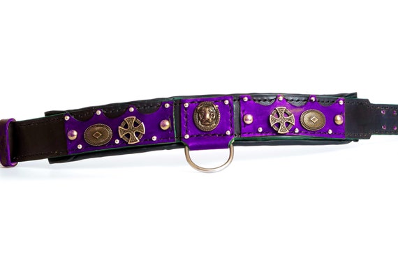Pitbull Leather Collar American Pitbull Collar Etsy