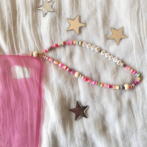 Charm para teléfono personalizado GOOD VIBES, accesorio para teléfono, charm para teléfono