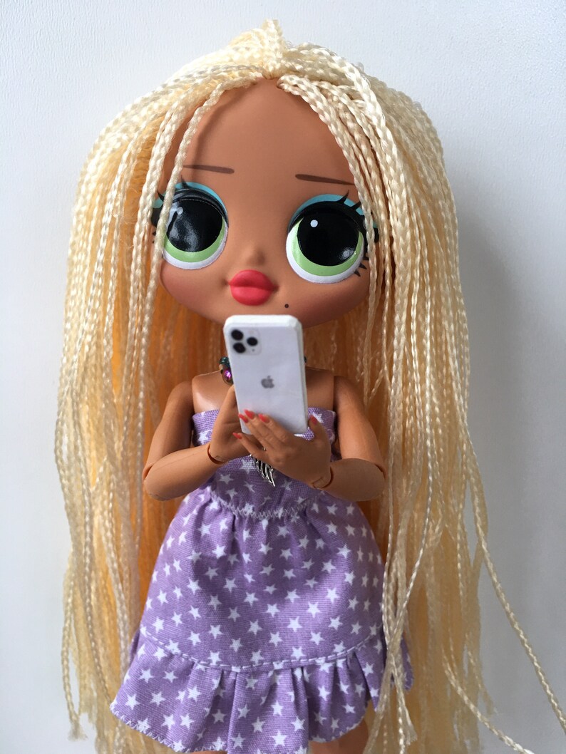 Miniature iPhone 11 for doll Blythe Barbie Puki Pullip Lati | Etsy