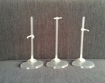 Adjustable doll stand display holder for 1/6 fashion dolls 12 inches dolls