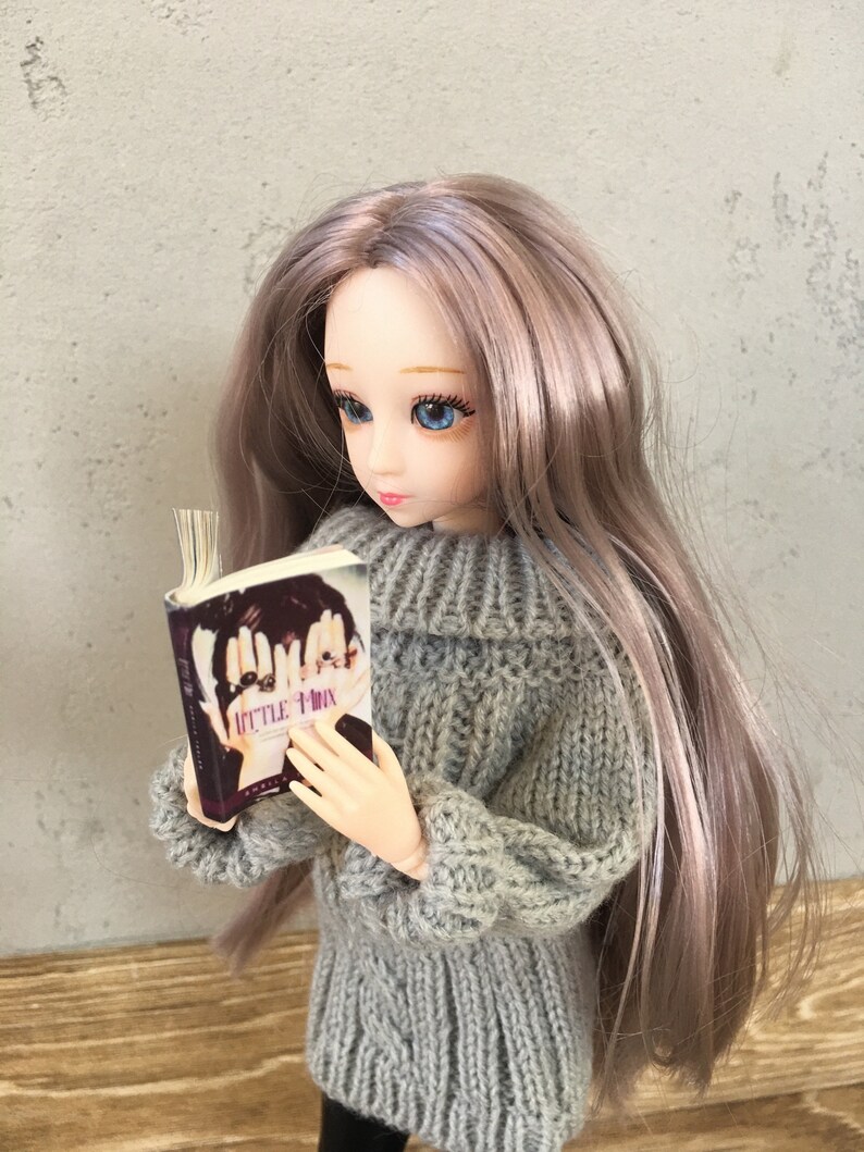 Set of 9 miniature dollhouse novel openable books with pages Etsy