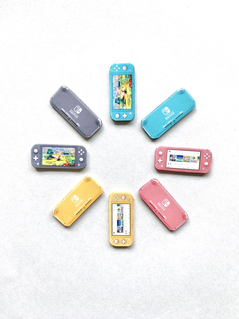 1:12 Miniature Handheld Game Console for Doll, Fits Nendoroid, Obtisu ...