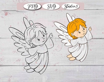 Download Baby Angel Svg Etsy
