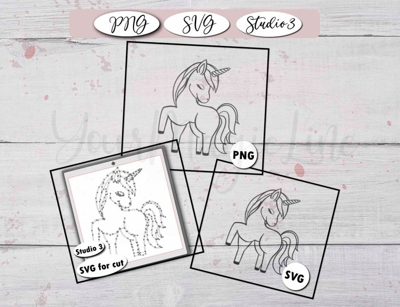 Download Unicorn Svg Png Baby Unicorn Cricut Cut File For Silhouette Printable Art Unicorn Clipart Unicorn U0421oloring Page Digistamp Clip Art Art Collectibles
