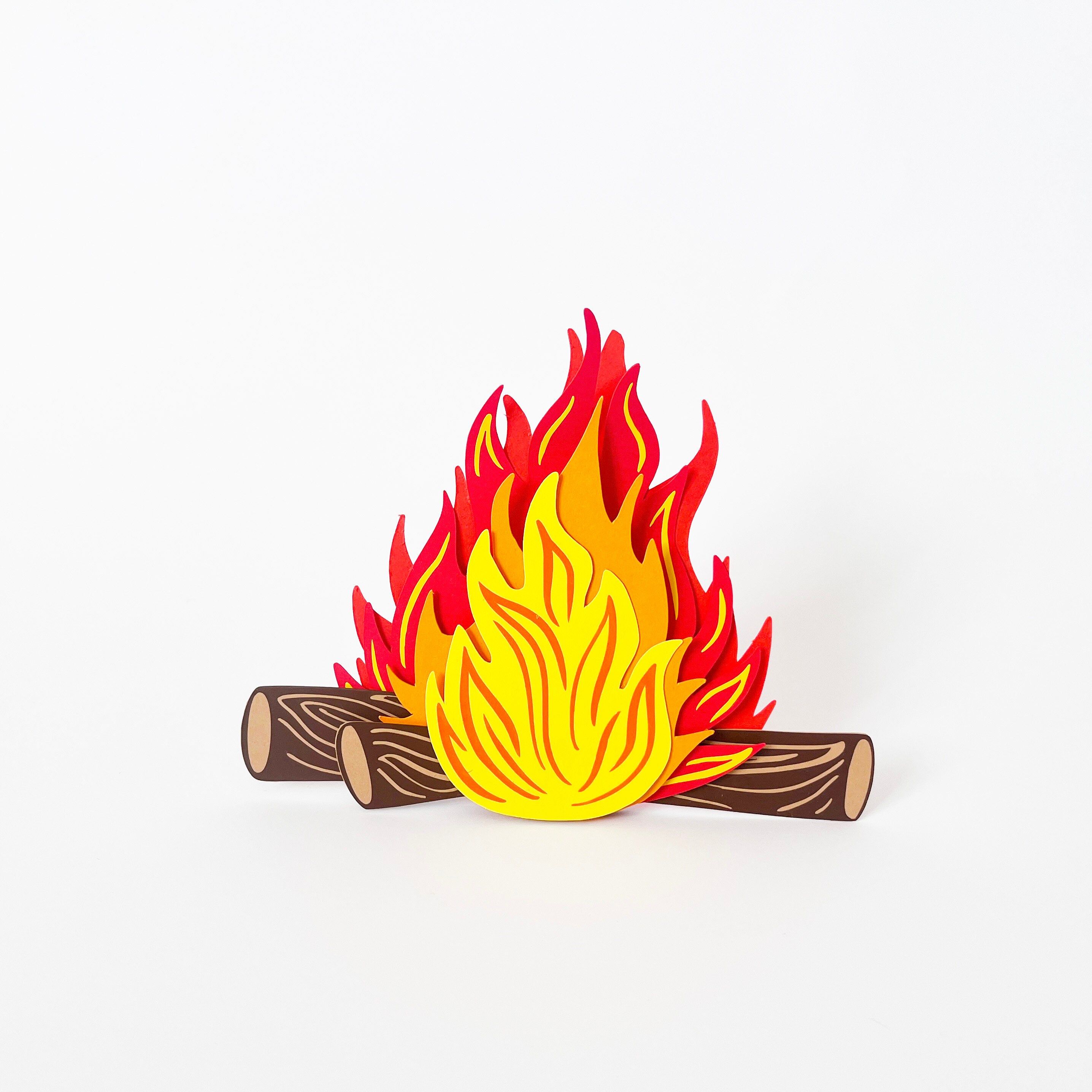 Fireplace Paper Advent Calendar SVG File for Cutting Etsy