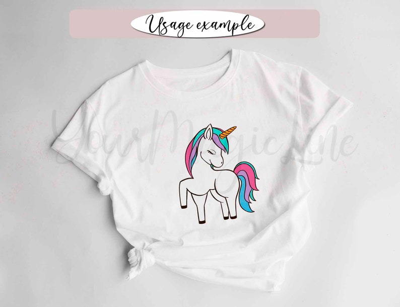 Free Free 224 Baby Unicorn Silhouette Svg SVG PNG EPS DXF File