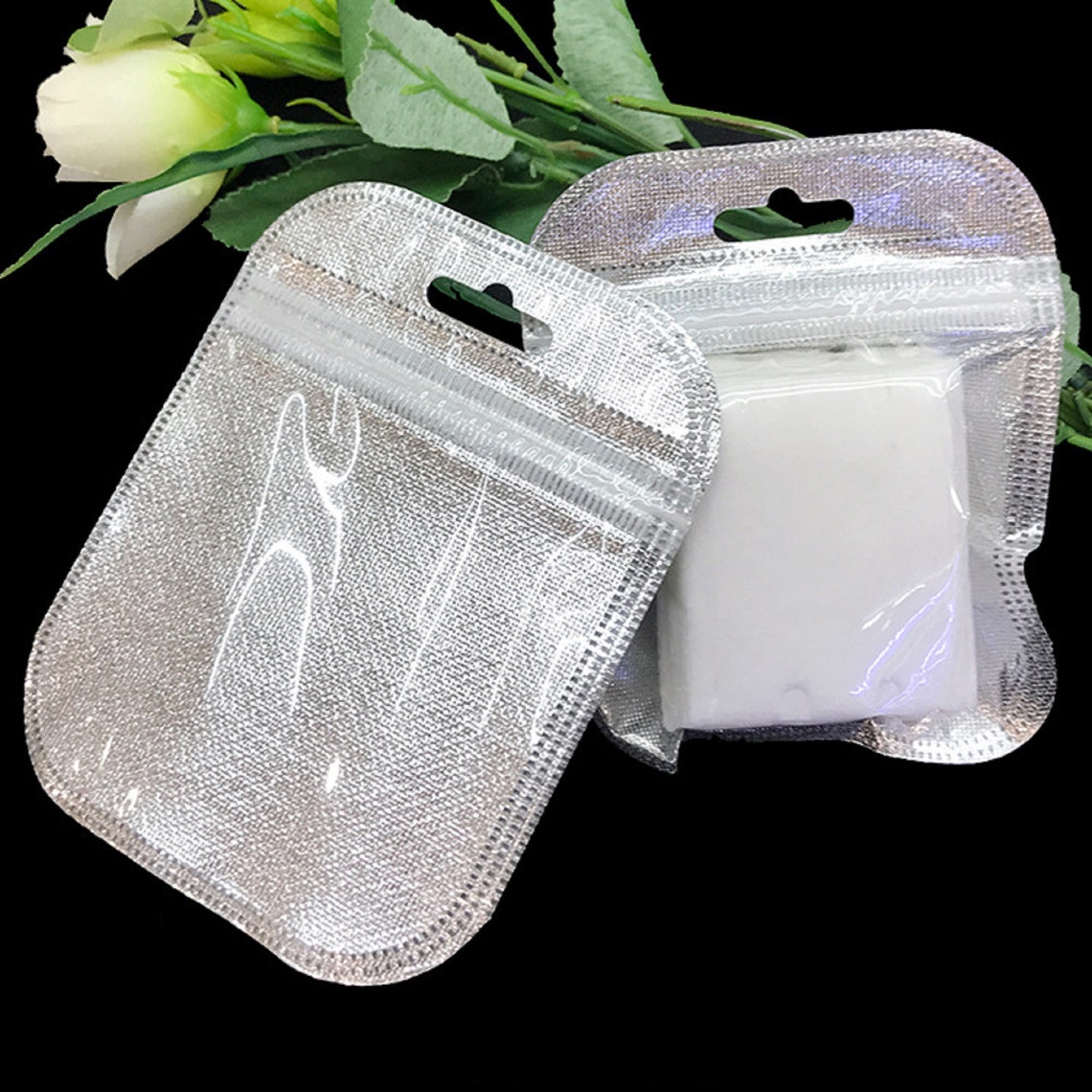 50pcs Extra Long Reclosable Plastic Bags Clear Ziplock Mylar Etsy