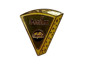 BONIFAZ Cheese Enamel Pin: German Cheese Lover Gift