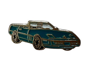 Vintage Corvette Cabrio Auto Pin, Geschenk für Auto Pin Sammler
