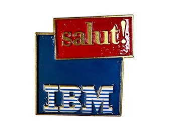 IBM - Computer Logo - Etsy