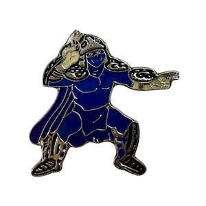 Vintage Shredder Enamel Pin: TMNT 1990 Lapel Pin