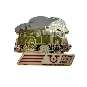 Train Locomotive Enamel Lapel Pin, Vintage  Rare Badge Gift Train for Buff, Tie Pin Swiss Electric Locomotives  BTB E2E Train