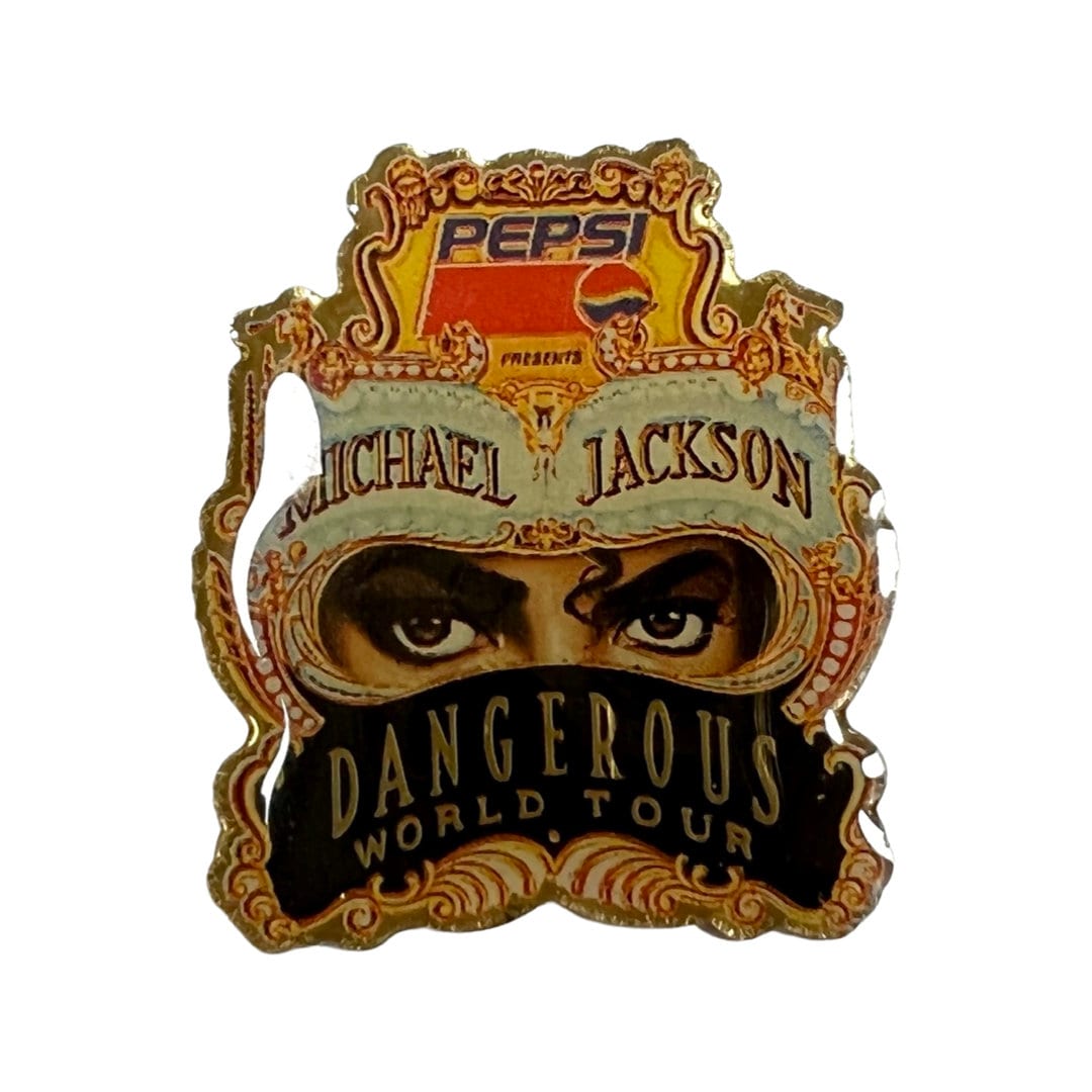 Vintage MICHAEL JACKSON Dangerous Tour Pin. - Etsy Australia