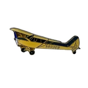 Vintage Aircraft Pin, Gift for Airplane enthusiast