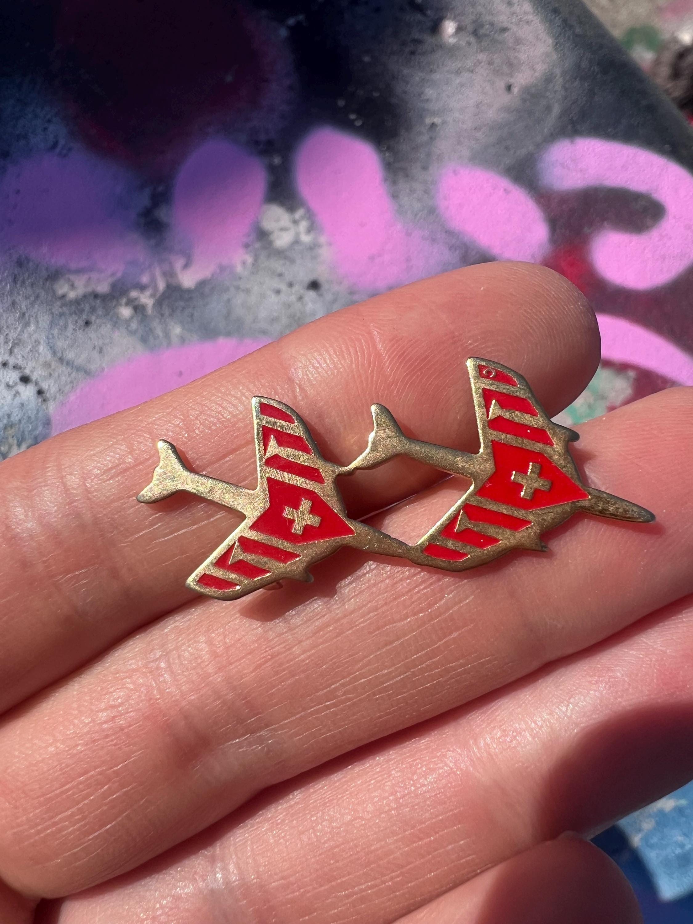 ⭐️【自由の女神像島 ヴィンテージ ネクタイピン ラペルピン ボックス付き 】⭐️鑑定済み⭐️ PinsAndSins - Etsy 日本