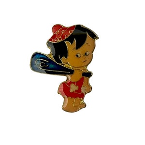Vintage Wilma Flintstone Pin: Classic Cartoon Lapel Pin