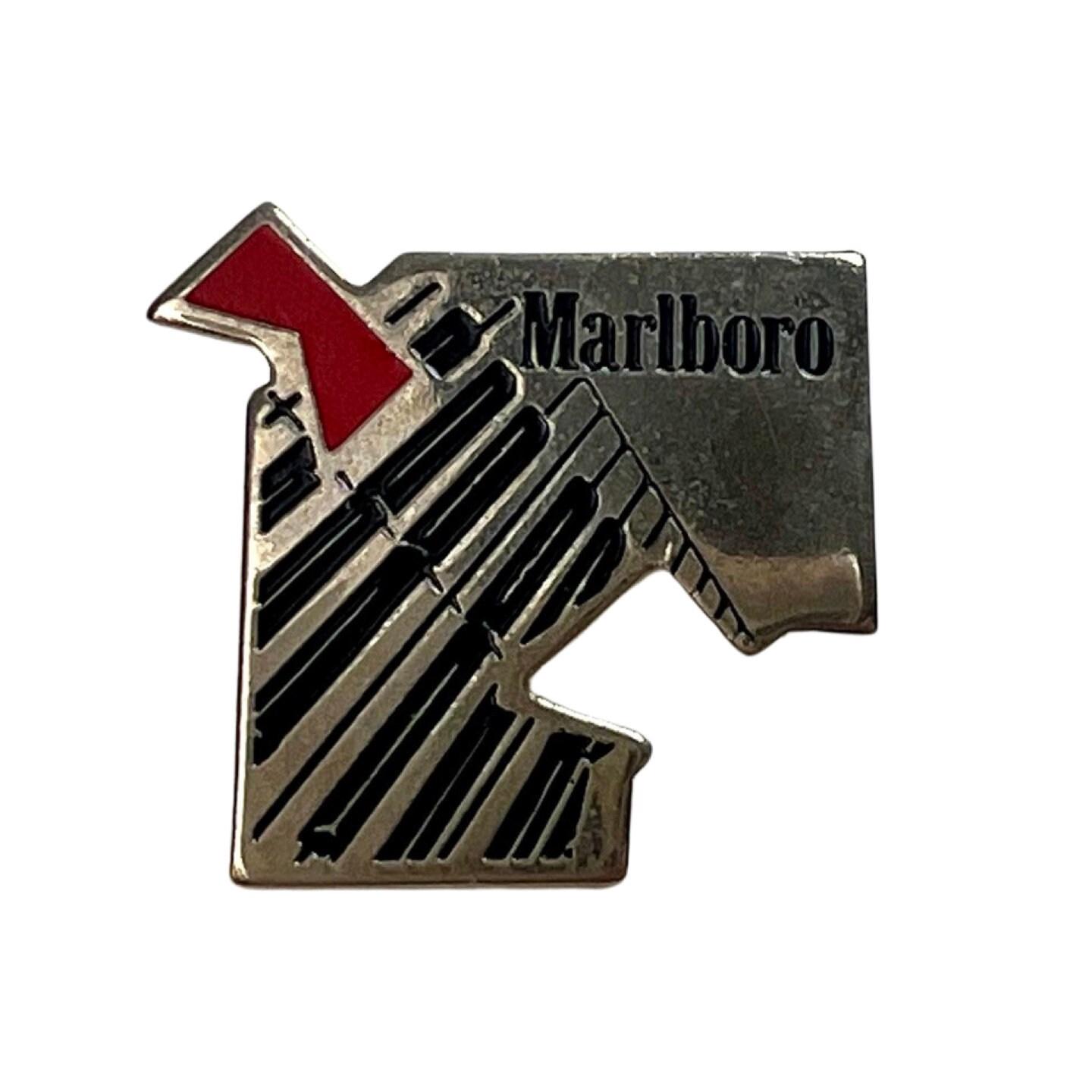 Vintage Marlboro Pin Badge ,gift for Smoker - Etsy Finland