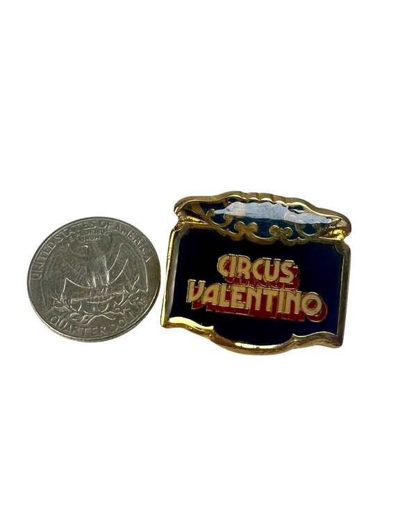 Vintage Swiss Circus Pin, Circus Valentino Tie Pi… - image 3