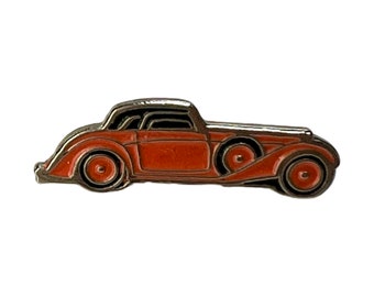 Vintage Mercedes Auto Pin, Geschenk für Autosammler, Antique Cars Badge