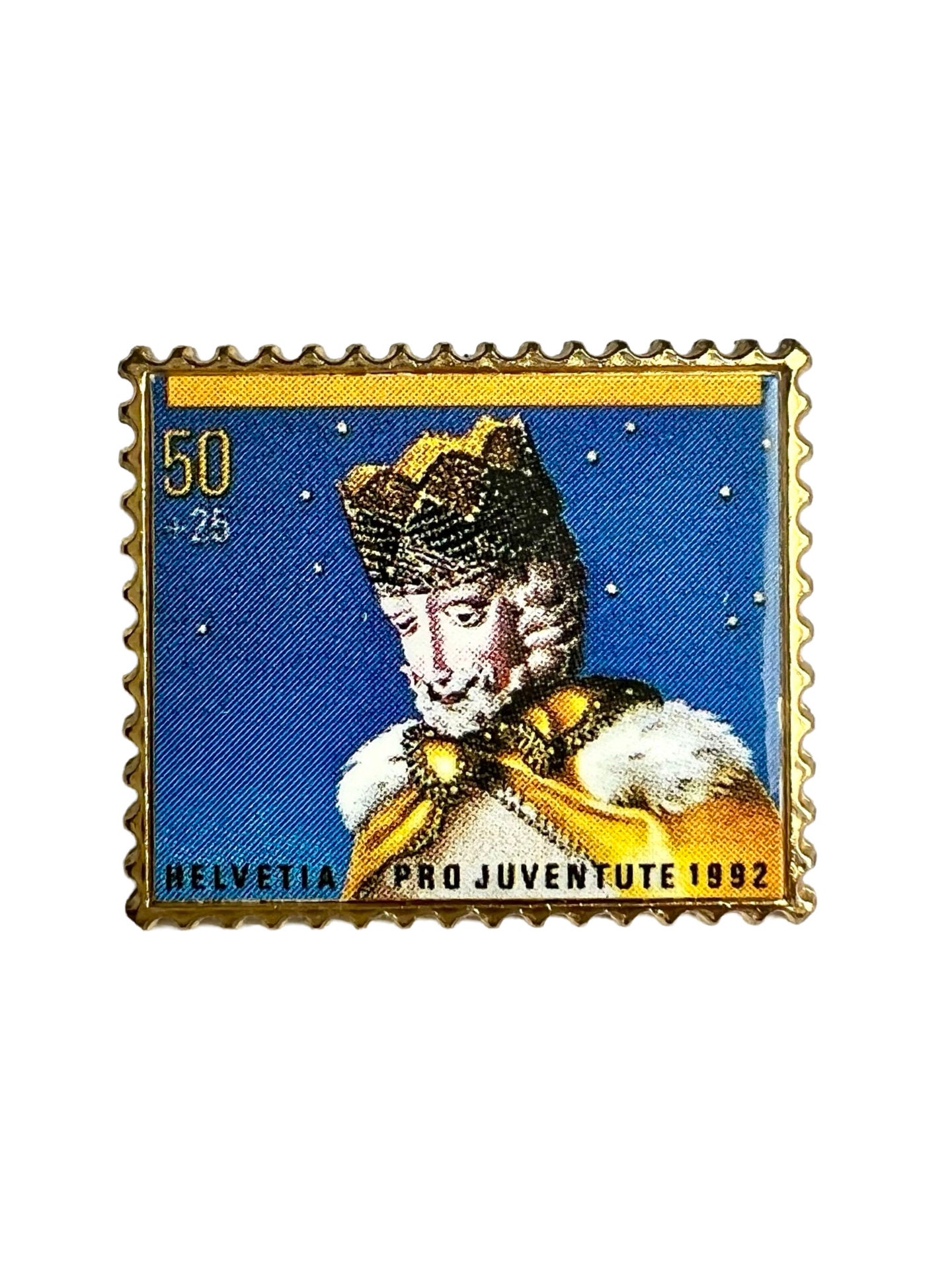 Swiss stamp helvetia - Etsy 日本