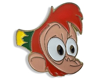 Classic 90s Movie Pin 80s, Vintage Aladdin Abu Disney Pin, Disney Movie Pin, Child of the 90s Gift