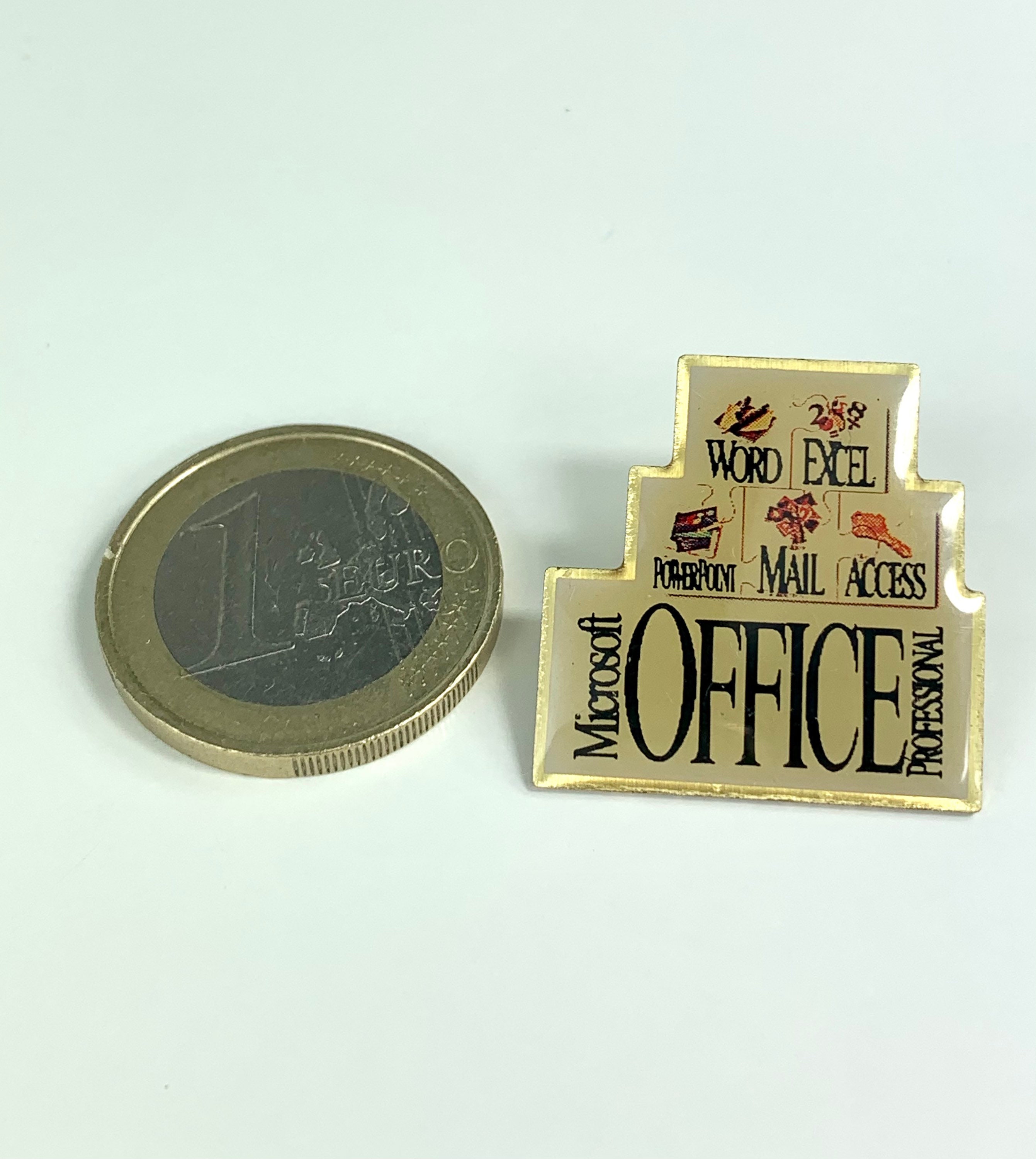 Vintage Microsoft Office Professional Pin Etsy