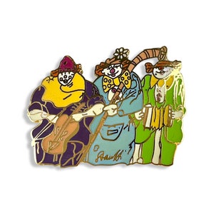 Vintage Bunch of Clowns Pin Funny Clown Pin Circus Theme Gift for someone who likes Clowns Clowncore Jewelry