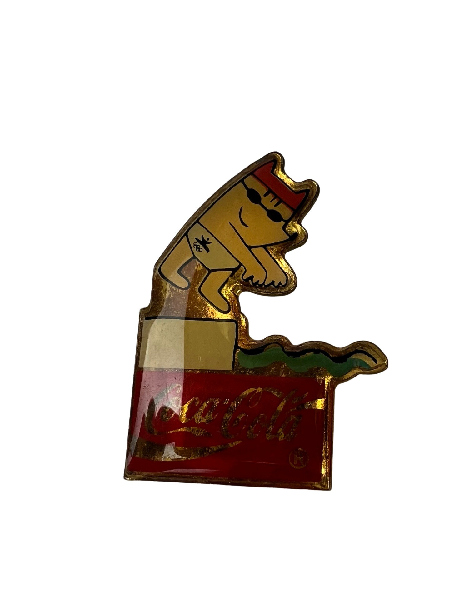 Insigne épingle Vintage – Cobi Mascotte Des Jeux Olympiques De Barcelone 1992