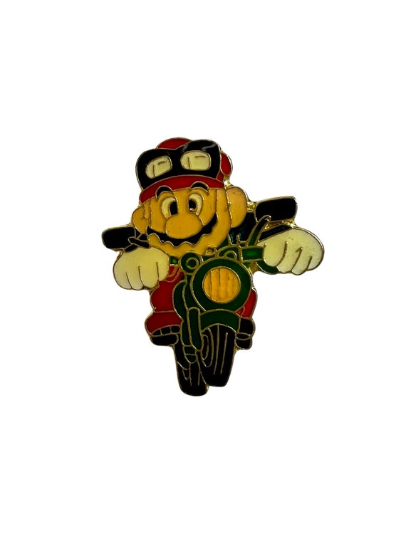 Retro Nintendo Enamel Lapel Pin Badge Vintage Sup… - image 1