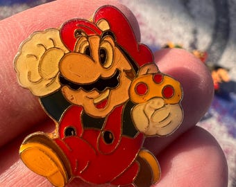 ヴィンテージ クラブニンテンドー スーパーマリオ ピンバッジ