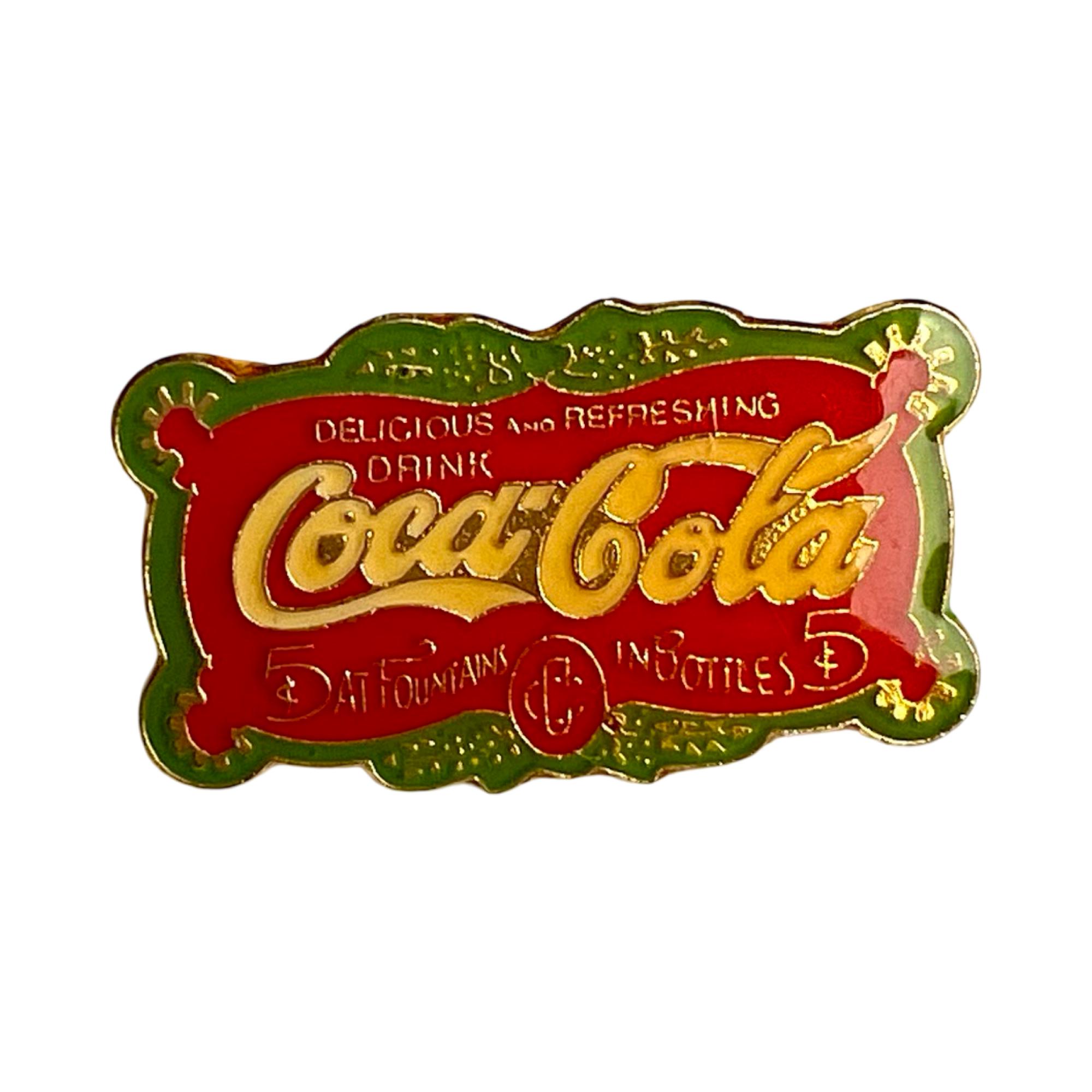 ヴィンテージ コカ・コーラ ピンバッジ：コレクター向けファンギフト