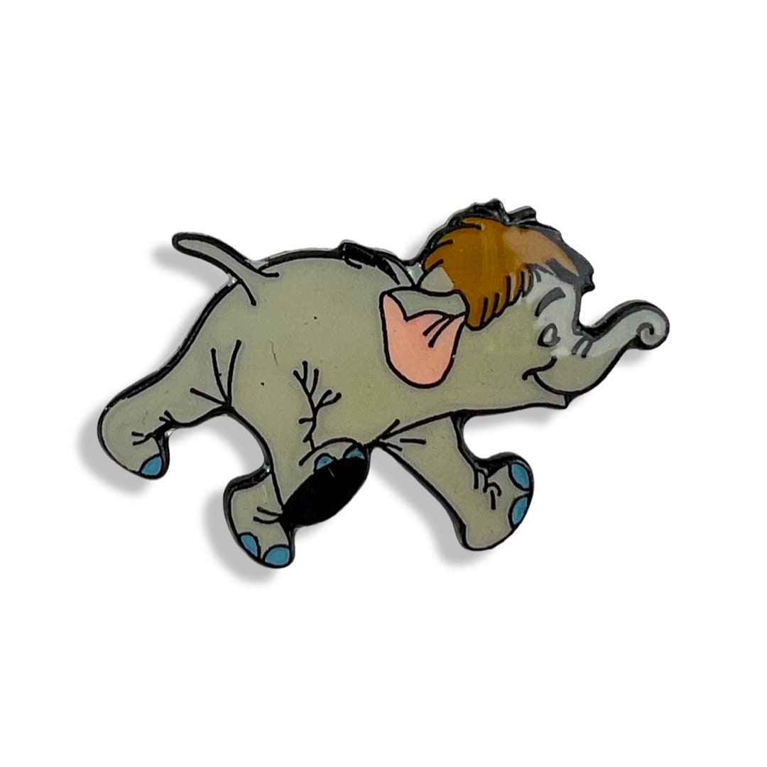 Vintage Jungle Book Hathi Baby Elephant Pin Cute Elephant Etsy