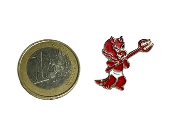 Vintage Naughty Devil Lapel Pin, Little Red Devil Badge - Etsy