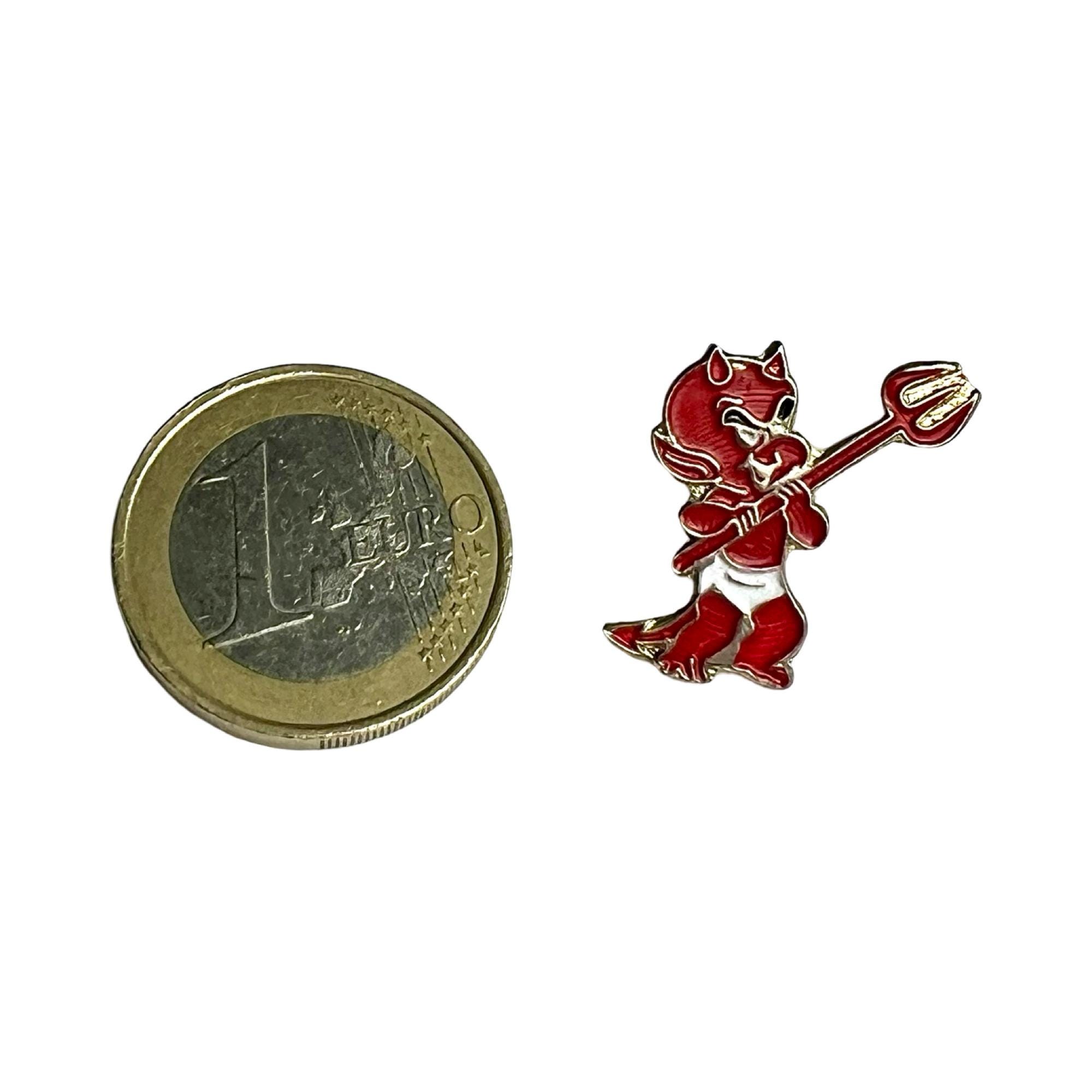 Vintage Naughty Devil Lapel Pin, Little Red Devil Badge - Etsy