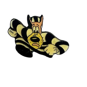 Vintage Slick Joe McWolf from Droopy Cartoon Pin