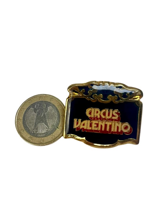 Vintage Swiss Circus Pin, Circus Valentino Tie Pi… - image 4