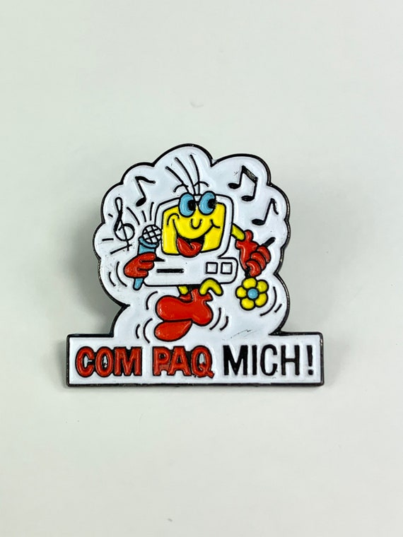 Vintage Com Paq Mich Pin