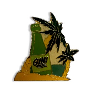 Vintage Gini Drink Pin  La plus chaude des boissons froides