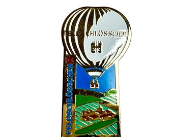 Vintage Feldschlösschen Beer Pin: Swiss Beer Collector Gift