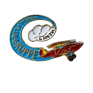 Vintage LINTH Model Flugzeug Gruppe, Pin: Schweiz Club