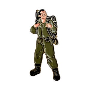 Vintage GHOSTBUSTERS Pin, Peter Venkman, Movie Pin, Cartoon Pin, Birthday Gift, 80s.