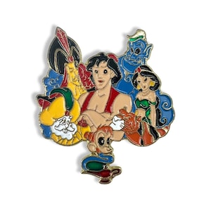 Aladdin Movie Pin, Vintage Disney Lapel Pin Badge