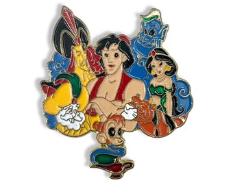 ヴィンテージ アラジン アブ ディズニー ピンバッジ、90年代映画