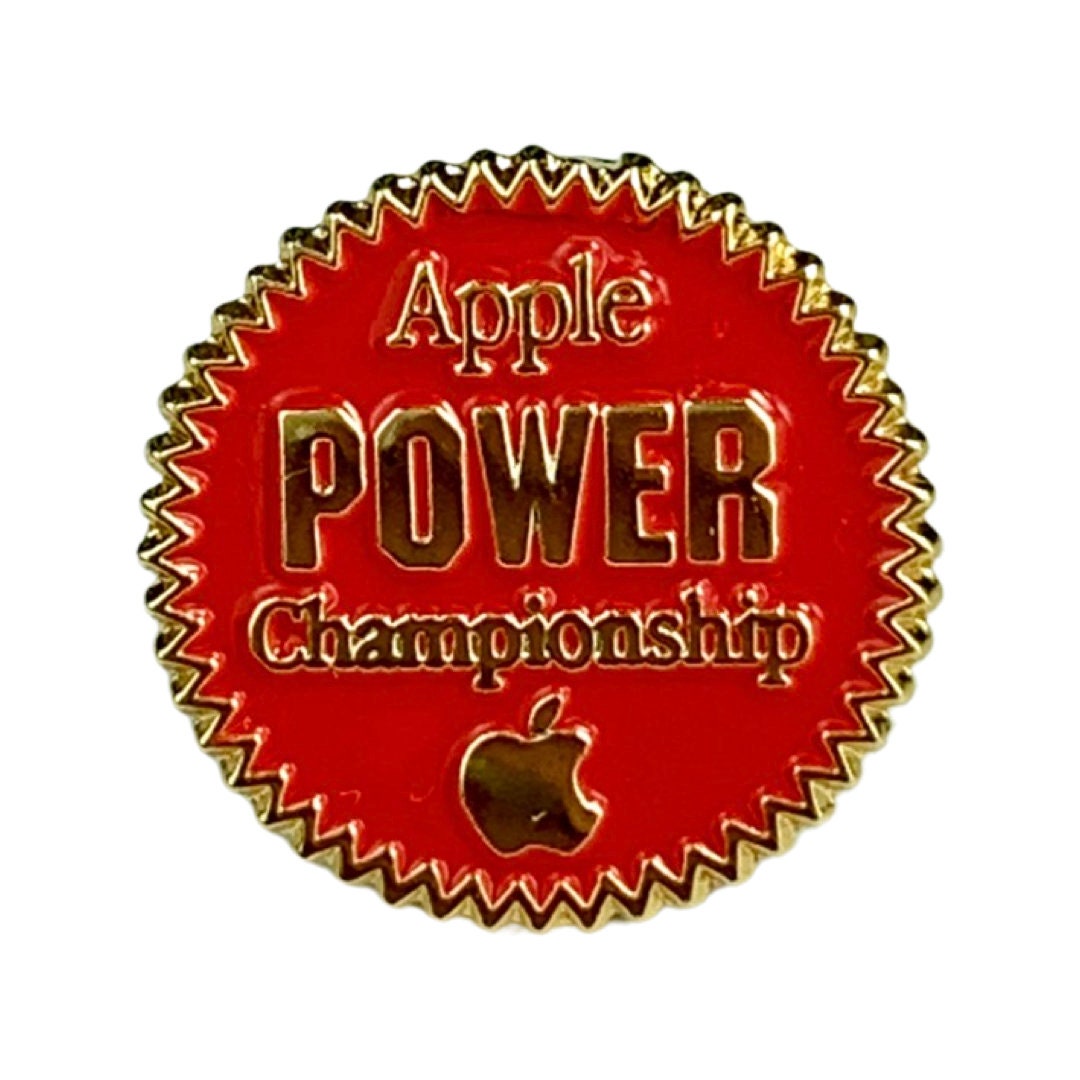 swinger lapel pin apple