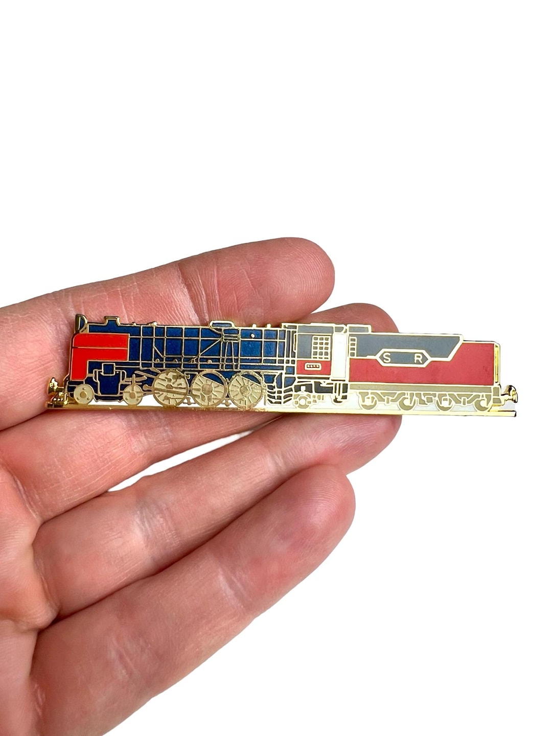 Train Engineer Pin Vintage Indian Locomotive YP Train Enamel Lapel Pin - Etsy