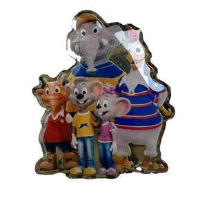 Vintage Europa Park Charaktere Pin, Geschenk für Achterbahn-Enthusiasten, Achterbahn-Themenparks Geschenke