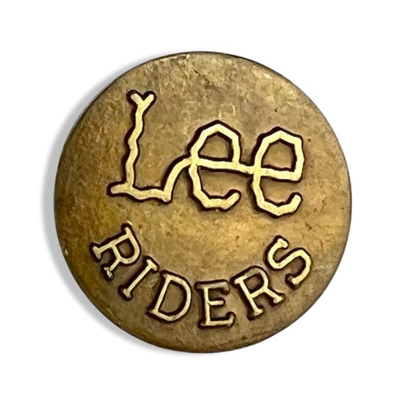 Vintage Lee Jeans Pin, Denim Jeans Lapel Pin, Tie Pin