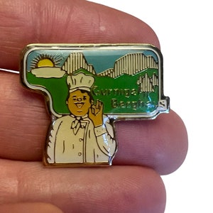 Vintage Gurnigel Berghaus SWITZERLAND Pin, Swiss Hiking Souvenir