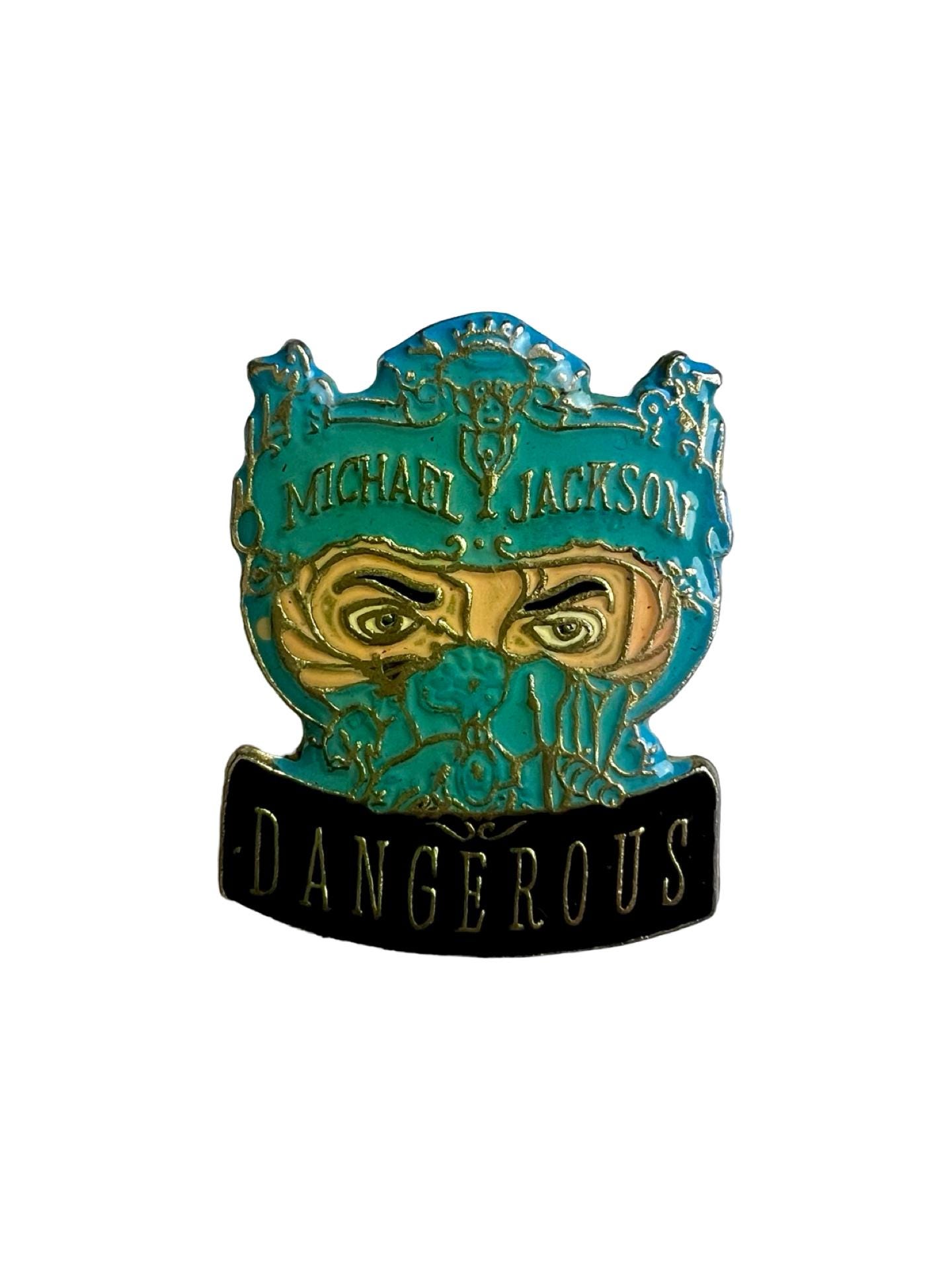 Vintage Michael Jackson 'dangerous' Pin: 1992 Promo Memorabilia - Etsy